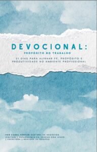 Devocional “Propósito no Trabalho” (eBook)